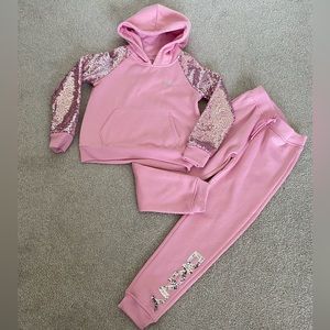 DKNY Girl Hoodie Jogger Set size 6X